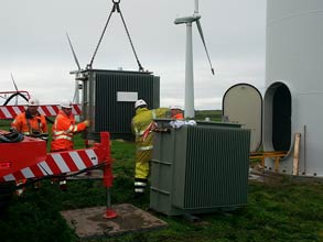 Leaking transformer was causing an environmental and safety hazard